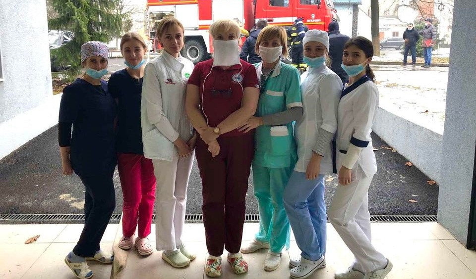 Мукачівські рятувальники провели інструктаж у Лікарні святого Мартина