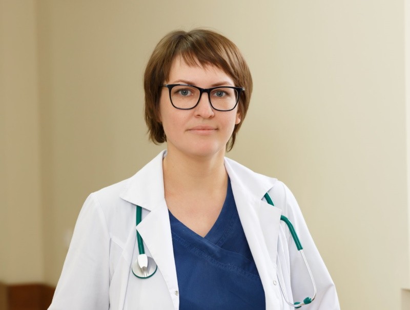 Євстаф'єва Світлана Олександрівна лікар-кардіолог відділення невідкладних станів