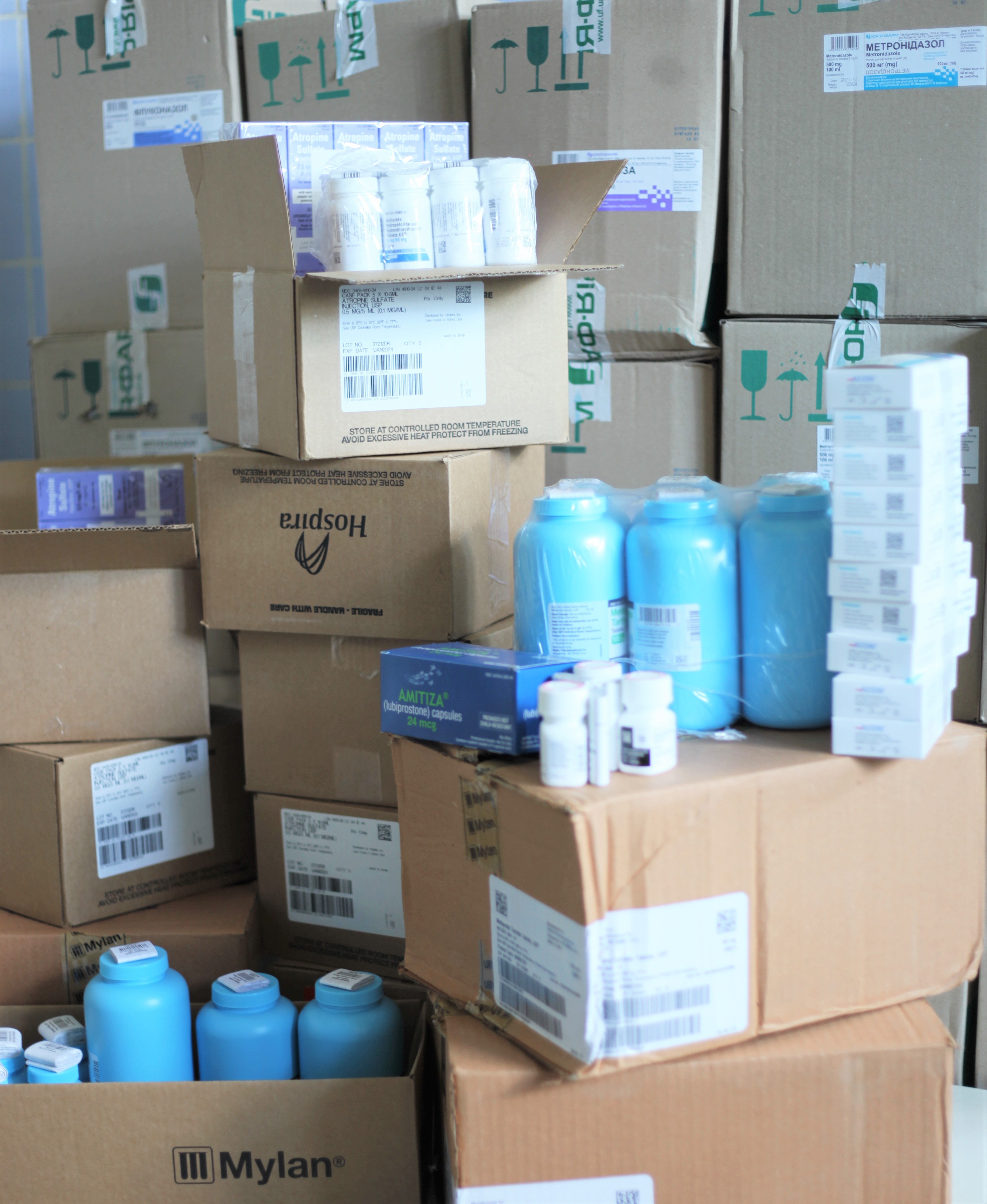 Лікарня святого Мартина отримала допомогу від благодійного фонду Євгена Пивоварова