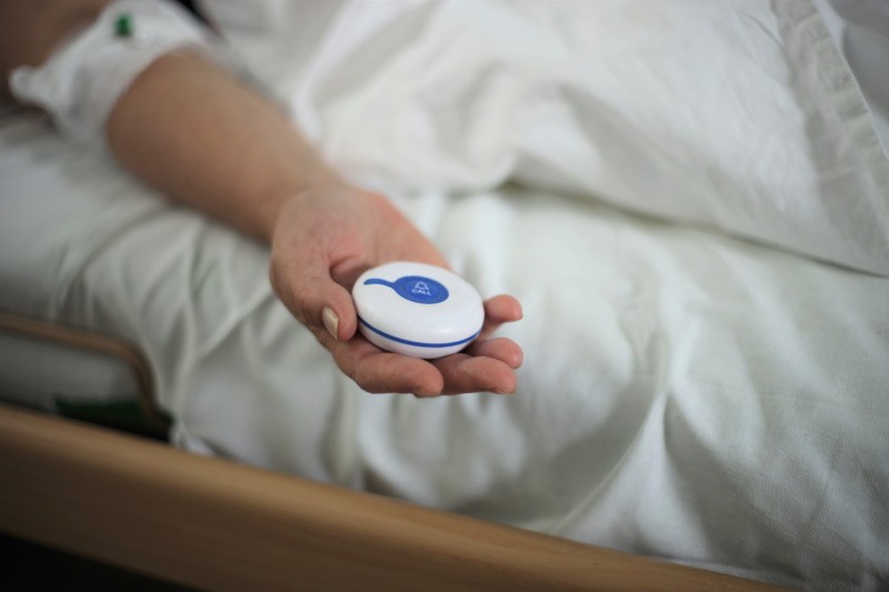 У всіх відділеннях Лікарні святого Мартина встановлені кнопки виклику медичних працівників
