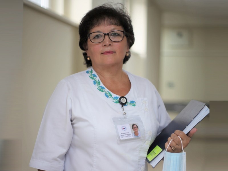 Адомайтене Тетяна Іванівна - старша медична сестра інфекційного відділення