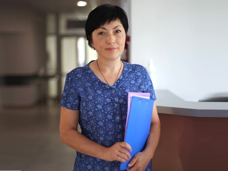 Готько Віта Іванівна - старша медична сестра відділення постінтенсивноі терапії та виходжування новонароджених