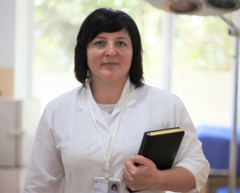 Ломага Алла Михайлівна – старша медична сестра відділення ортопедії та травматології