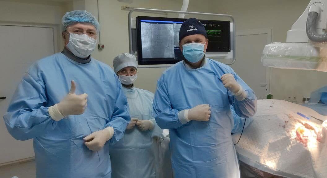 У кардіологічному відділенні лікарні успішно проведено імплантацію електрокардіостимулятора (ЕКС