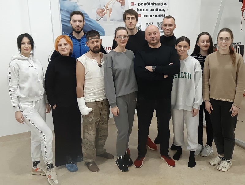 Ерготерапевт та фізичний терапевт Лікарні Святого Мартина Наталія Гвоздак нещодавно повернулася з семінару «Мануальна та рухова терапія в реабілітації. Частина 2.»