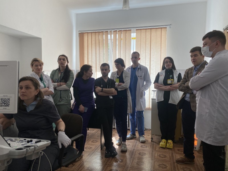 Для обміну досвідом до нашої лікарні завітали колеги з центральної міської клінічної лікарні Івано-Франківська