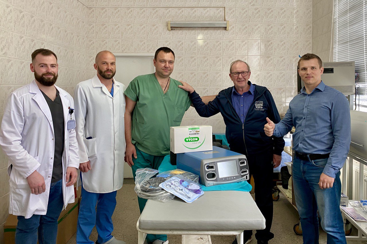 Лікарня Святого Мартина отримала цінну допомогу від благодійників