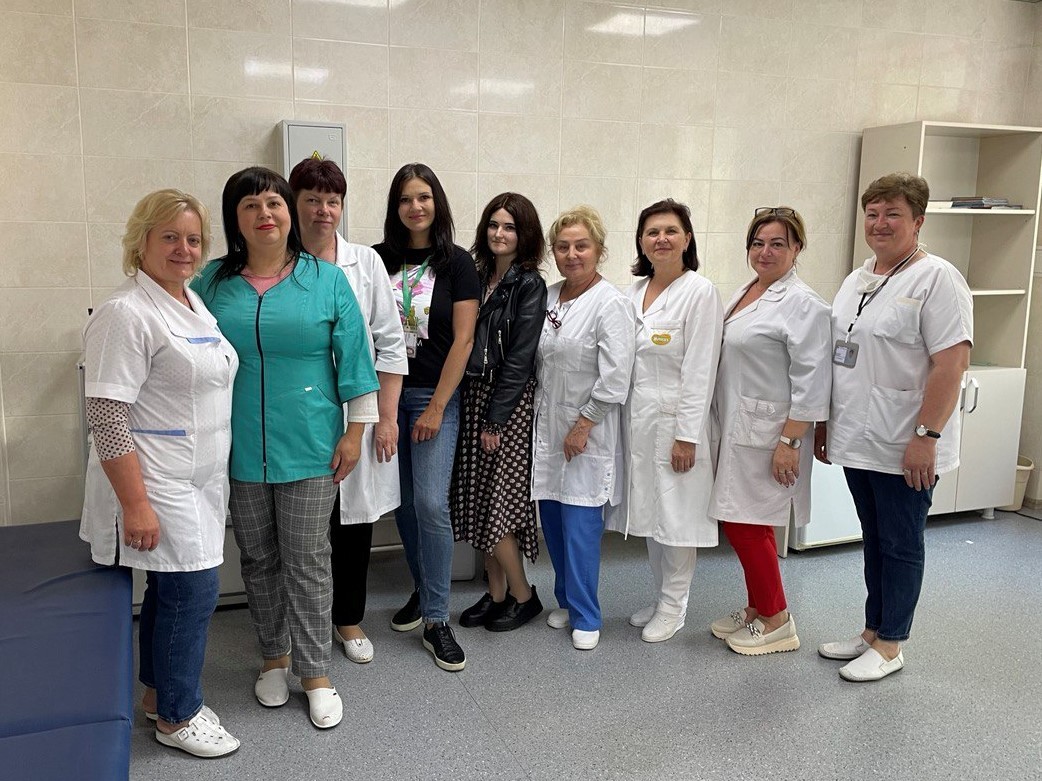 Дзямулич Олена провела тренінг на тему: «Особливості ефективної комунікації з пацієнтами»