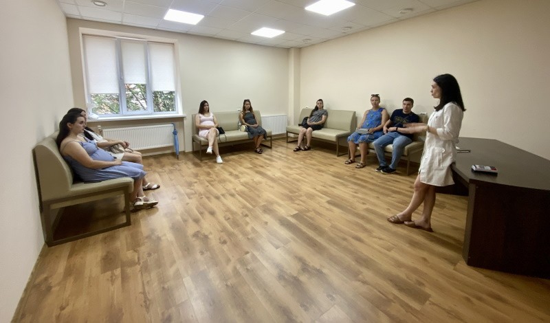 Фото з чергового заняття у «Школі відповідального батьківства»