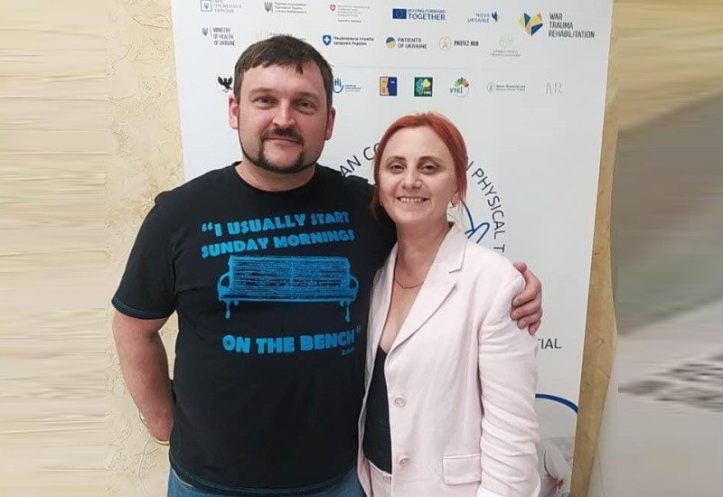 Наш фізичний терапевт, ерготерапевт Гвоздак Наталія Павлівна 29–30 вересня в місті Івано-Франківськ побувала на Першому Всеукраїнському конгресі з фізичної терапії