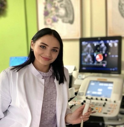 Верещук Марія Олександрівна - лікар-кардіолог нещодавно пройшла двотижневий курс по ЕхоКГ та SPECKLE-TRACKING