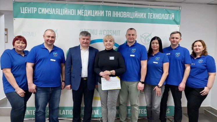 Участь у серії симуляційних тренінгів для підвищення фахової компетентності медичного персоналу відділень екстреної (невідкладної) медичної допомоги