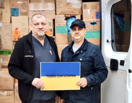 Наша лікарня вкотре отримала благодійну допомогу від небайдужих іспанців