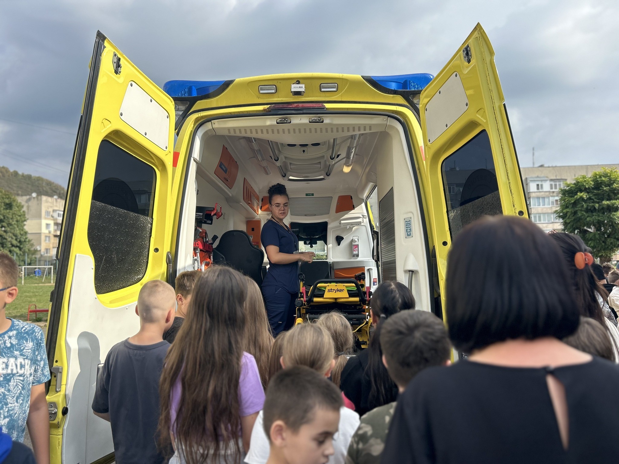 Сьогодні команда Лікарні Святого Мартина побувала у Мукачівському ліцеї №11