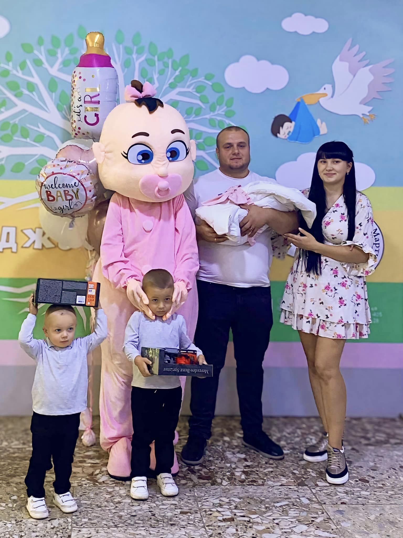 У Лікарні Святого Мартина за тиждень народилося 38 немовлят