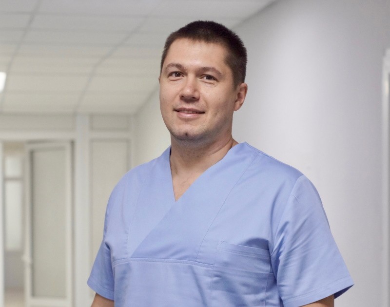 Митуля Габріел Володимирович - фізичний терапевт відділення постінтенсивного виходжування для новонароджених та постнатального догляду