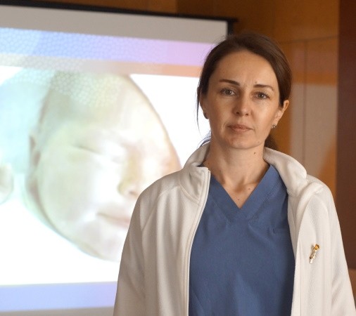 Лариса Сич лікар-анестезіолог дитячий провела заняття в "Академії вагітності"