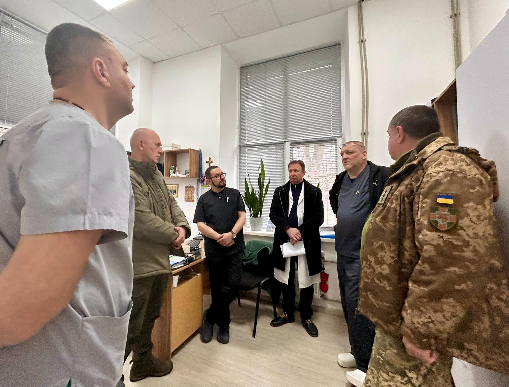 Візит до Лікарні Святого Мартина