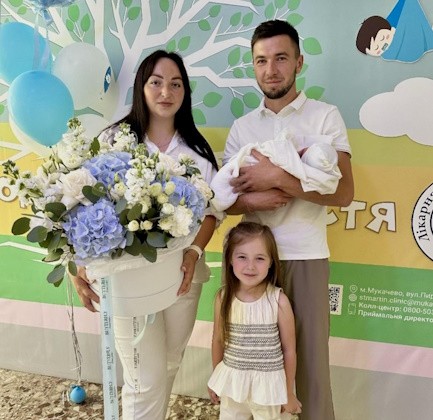 У Лікарні Святого Мартина за тиждень народилося 38 немовлят, 16 дівчаток та 22 хлопчики.