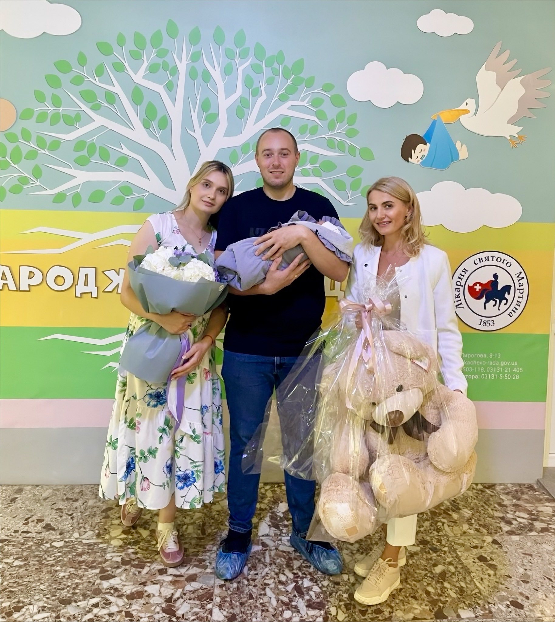 У Лікарні Святого Мартина за тиждень народилося 41 немовля