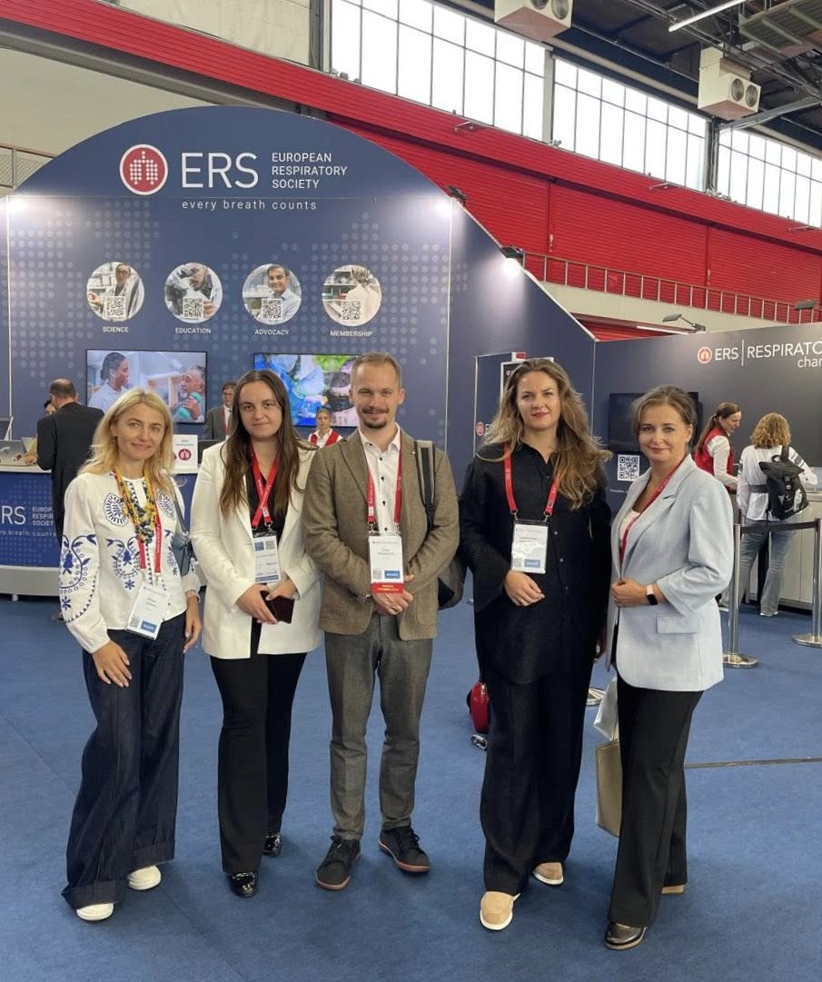 Лікар-пульмонолог Лікарні Святого Мартина Оксана Цімбота взяла участь у Конгресі Європейського респіраторного товариства (ERS Congress) в Амстердамі