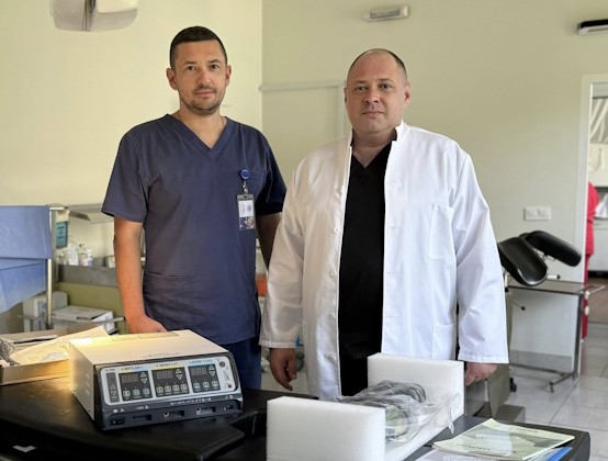 Лікарня отримала сучасний електрохірургічний блок