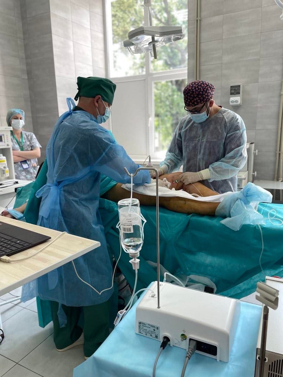 Лазерне лікування варикозу у Лікарні Святого Мартина