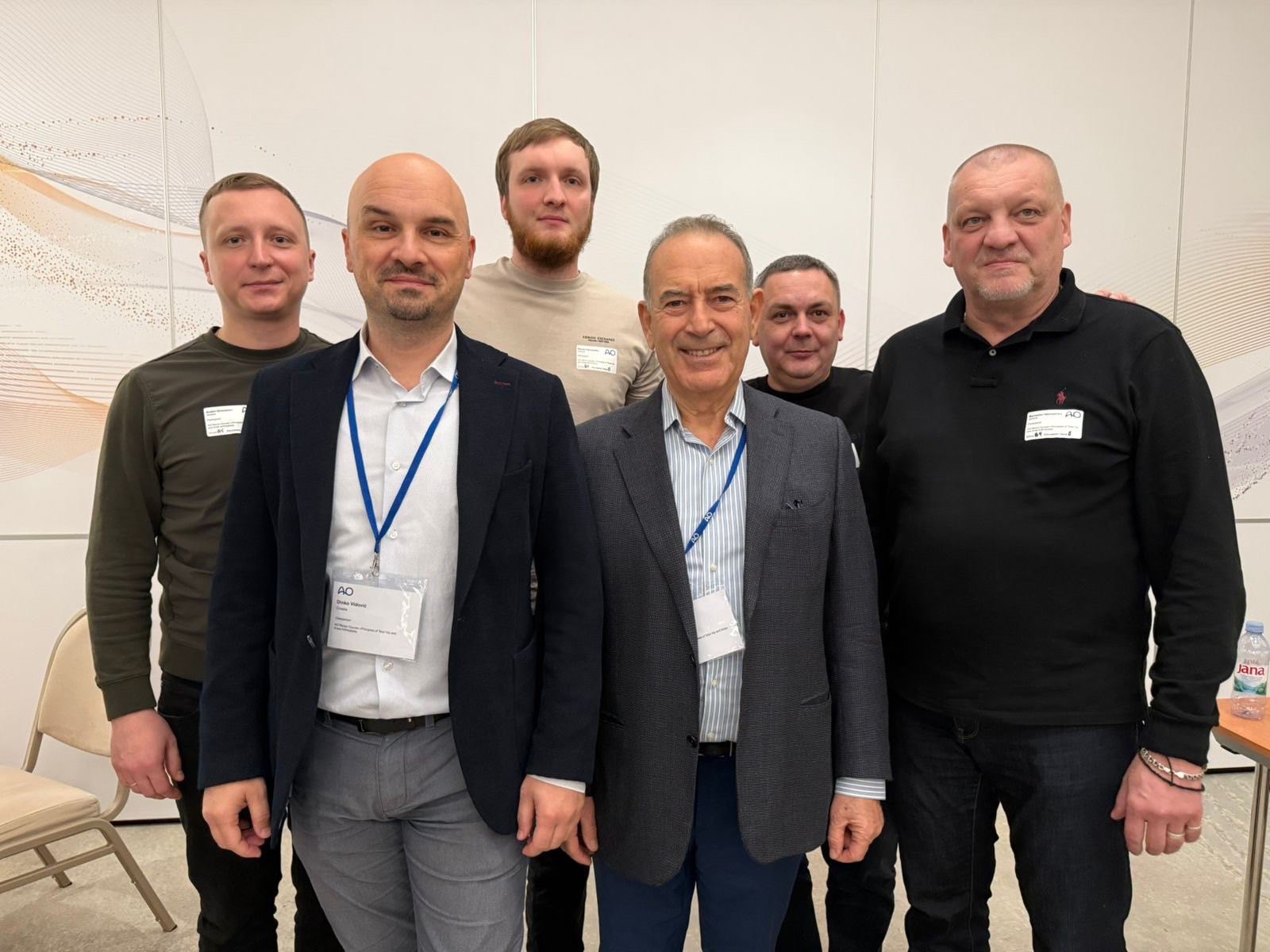 21–22 жовтня наші лікарі відвідали AO Recon Course – Principles of Total Hip and Knee Arthroplasty у місті Загреб (Хорватія)