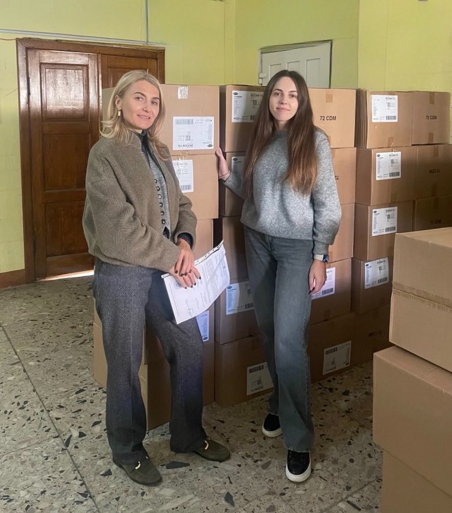 Вже не вперше Лікарня Святого Мартина отримала благодійну допомогу від Міжнародного Благодійного Фонду «Тетраландо»