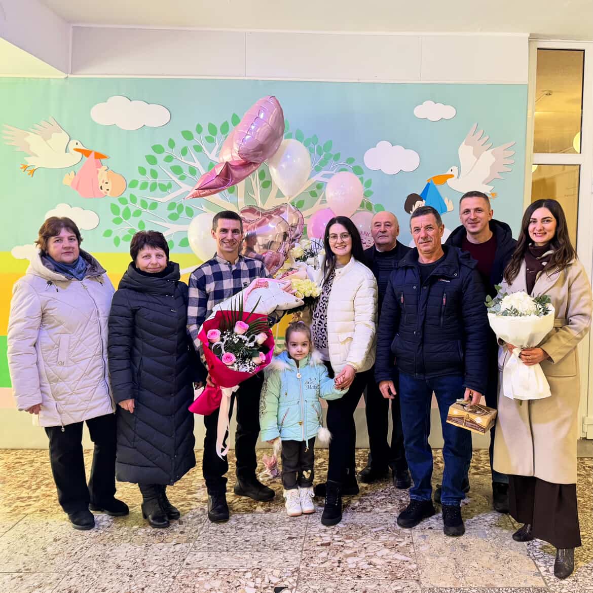 У Лікарні Святого Мартина за тиждень народилося 40 немовлят