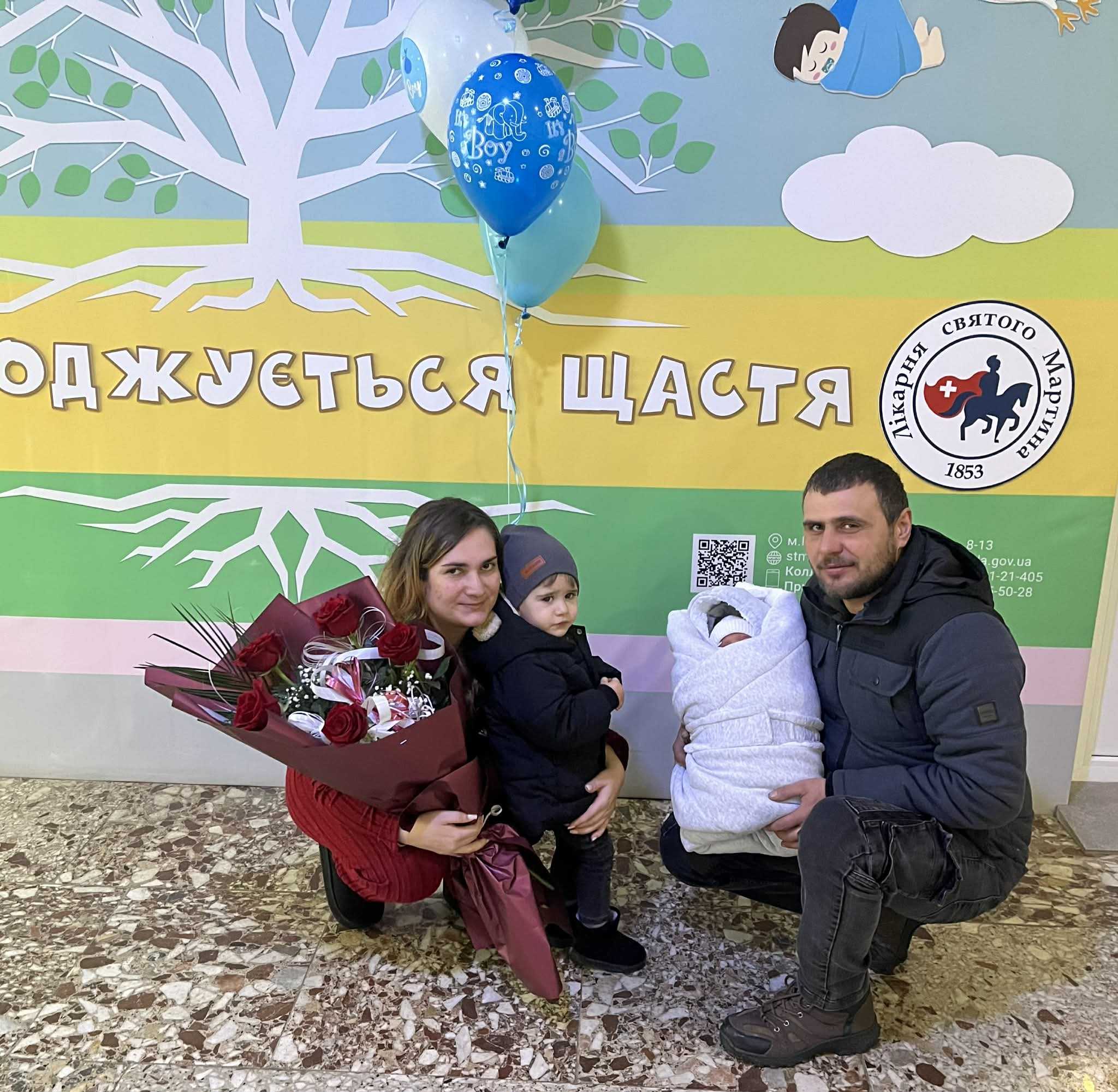 У Лікарні Святого Мартина за тиждень народилося 27 немовлят