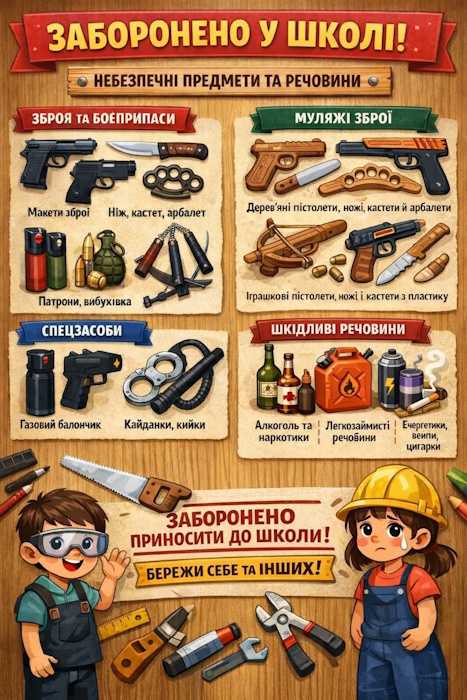 НАША БЕЗПЕКА – ВАША ВІДПОВІДАЛЬНІСТЬ!